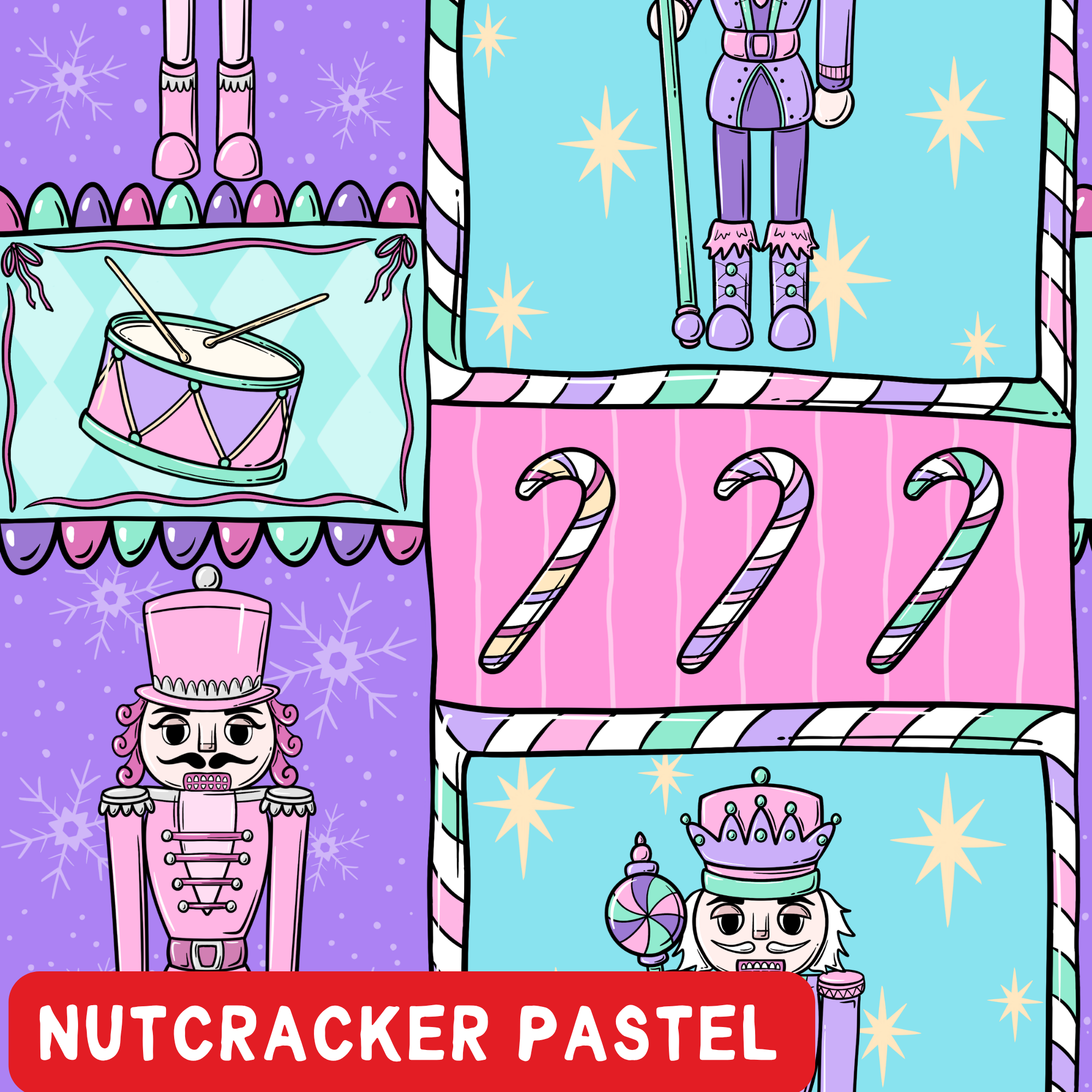 Nutcracker Pastel
