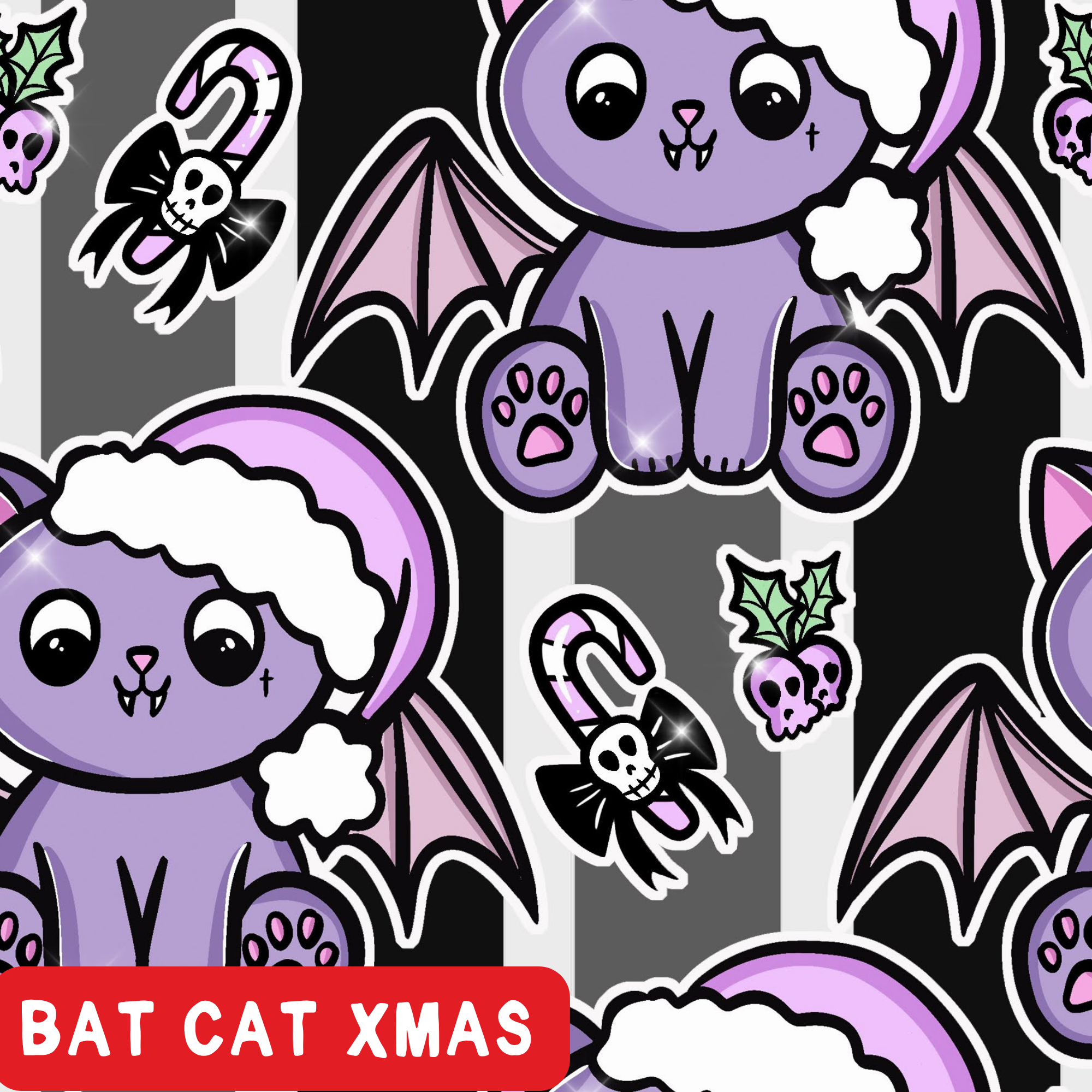 Bat Cat Xmas