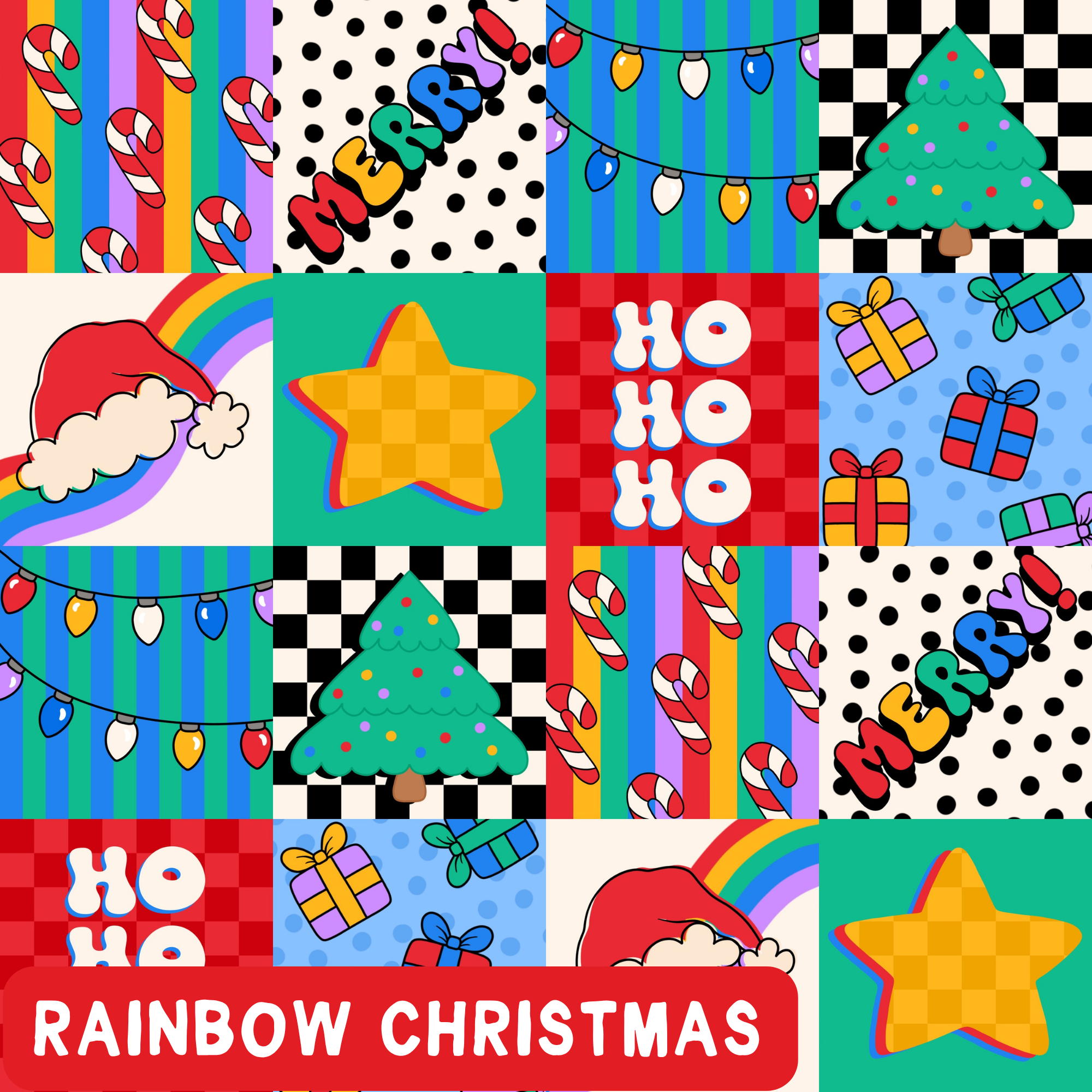 Rainbow Christmas