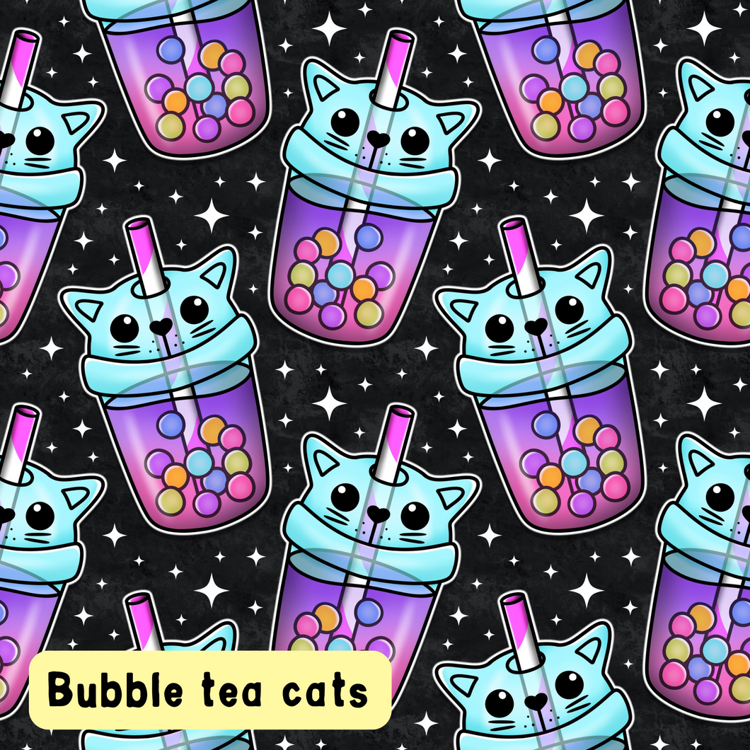 Bubble Tea Cats