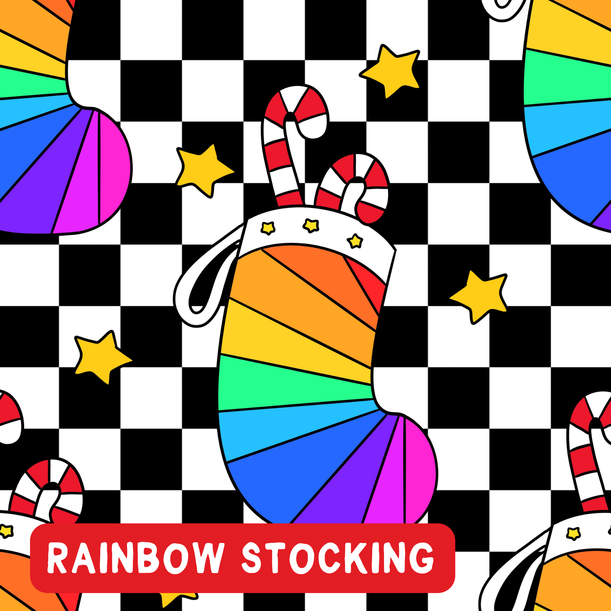 Rainbow Stocking