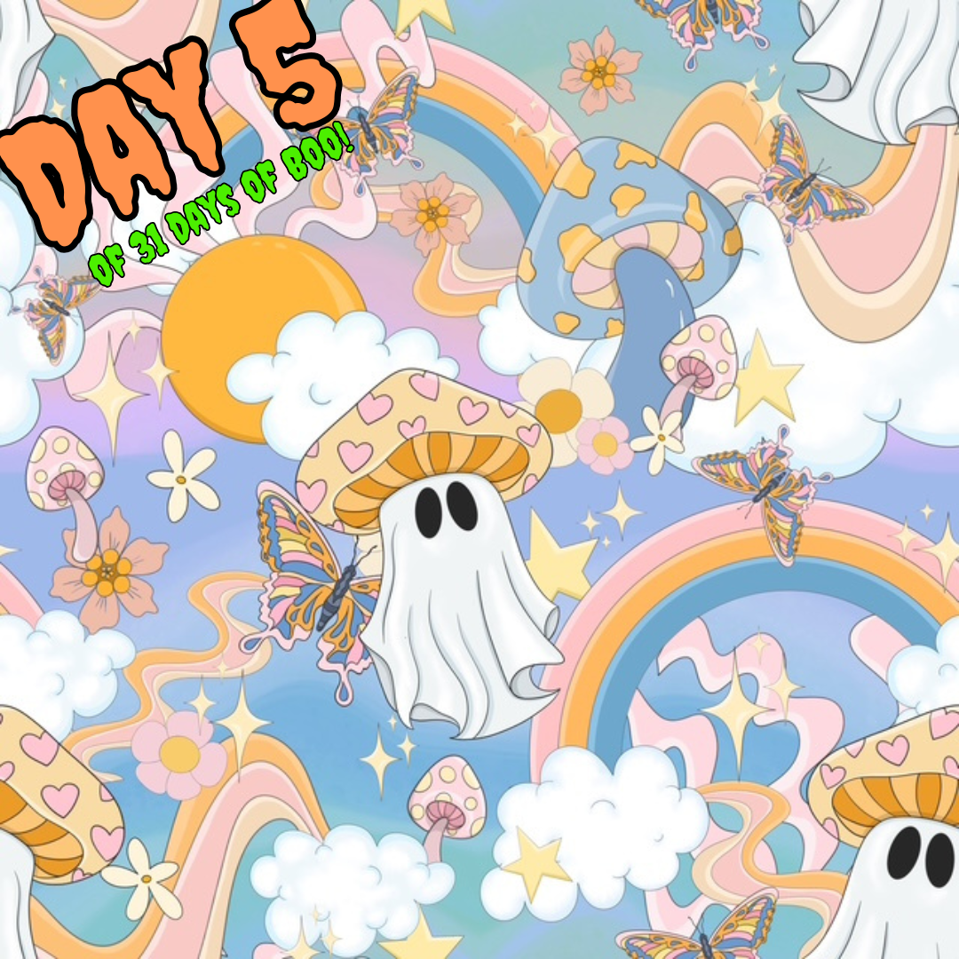 Day 5 of 31 days of Boo! Mushrooms