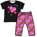 Nursery's Problem Graphic Tee T-shirt & Bottoms Set