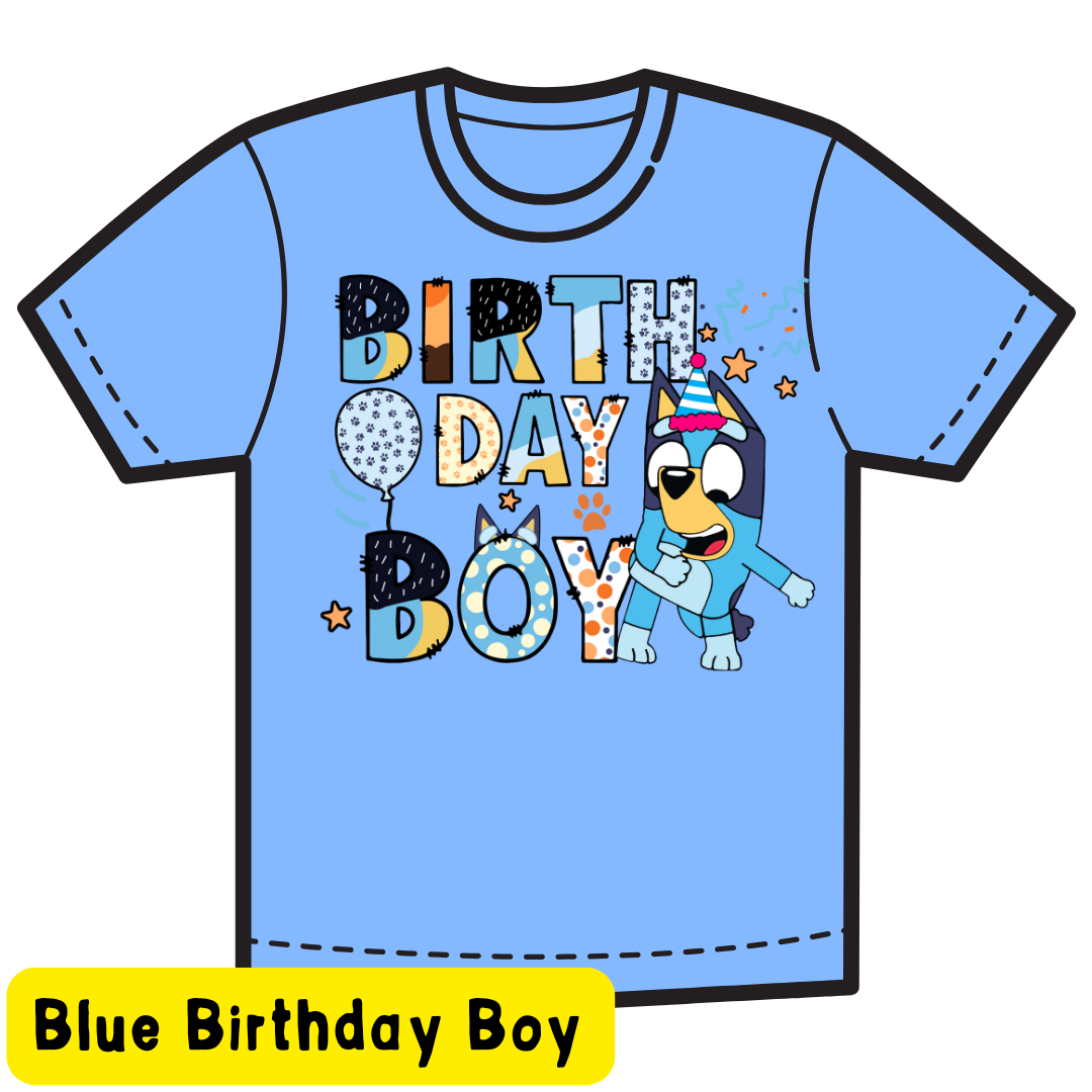 Birthday Graphic T-Shirt's