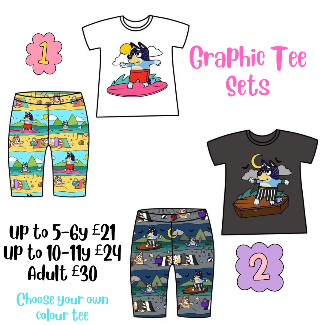 Graphic Tee Sets - Shop Small