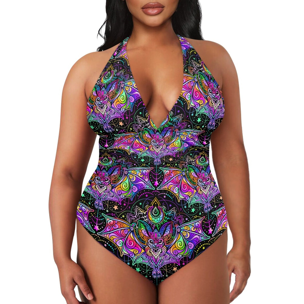 High Cut One Piece Swimsuit