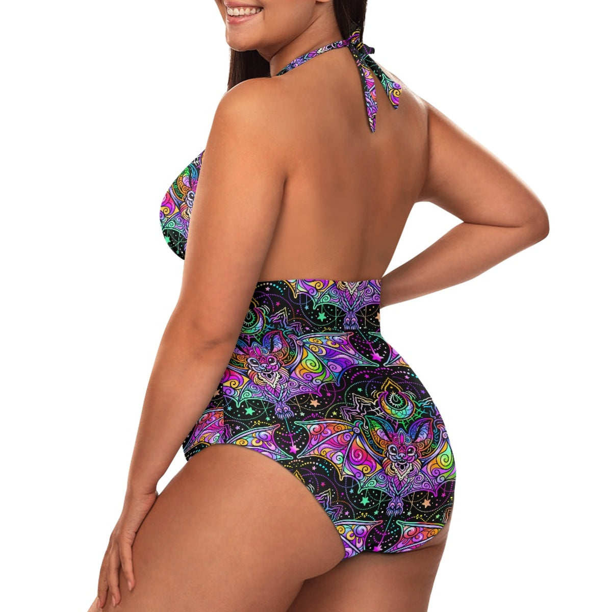 High Cut One Piece Swimsuit