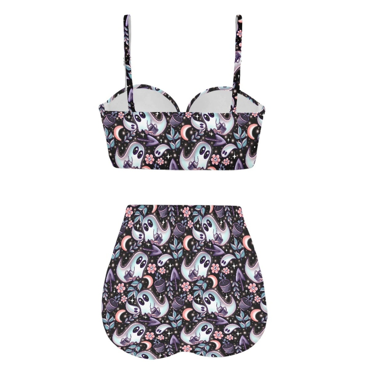 High Waisted Vintage Style Bikini