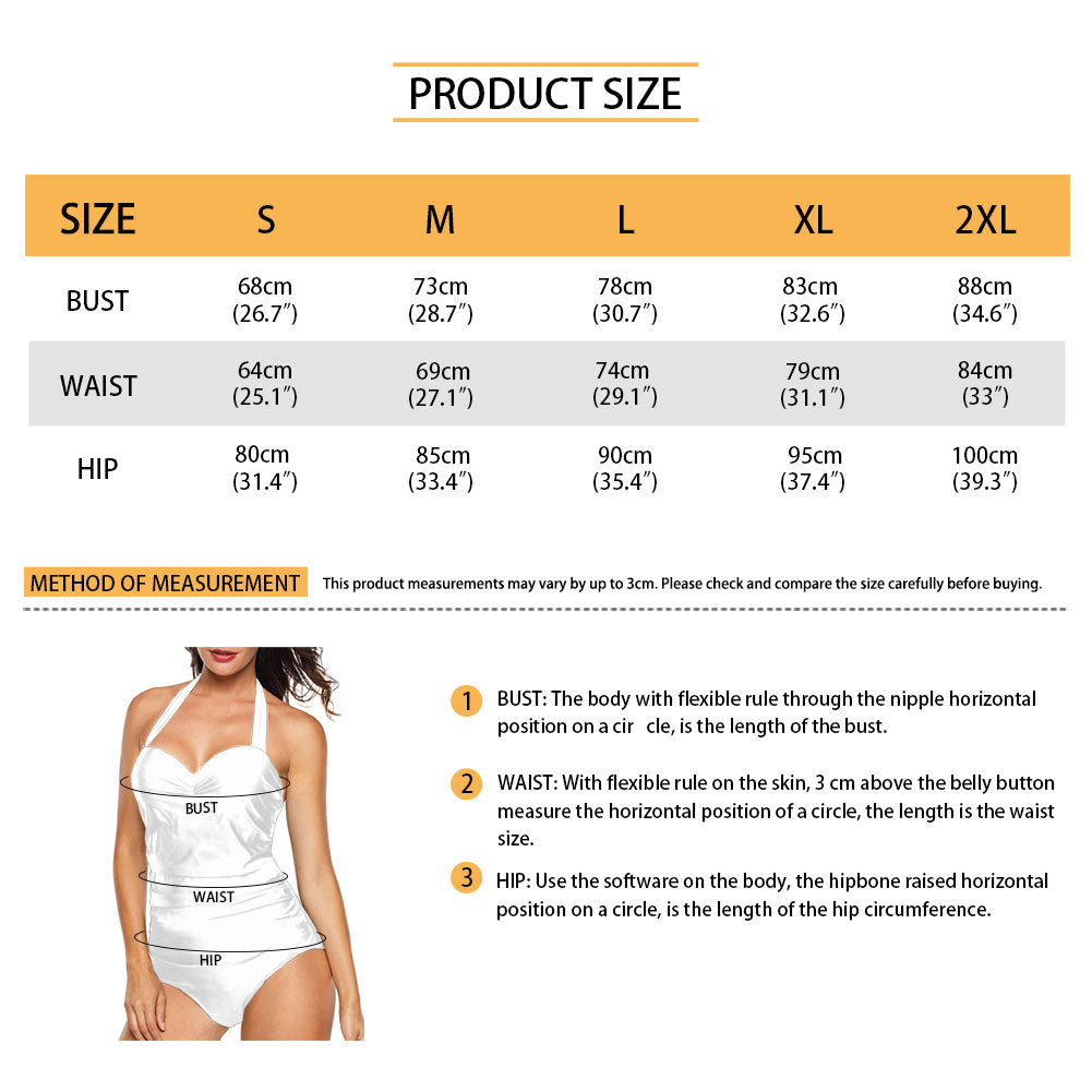 Halterneck Retro Swimsuit