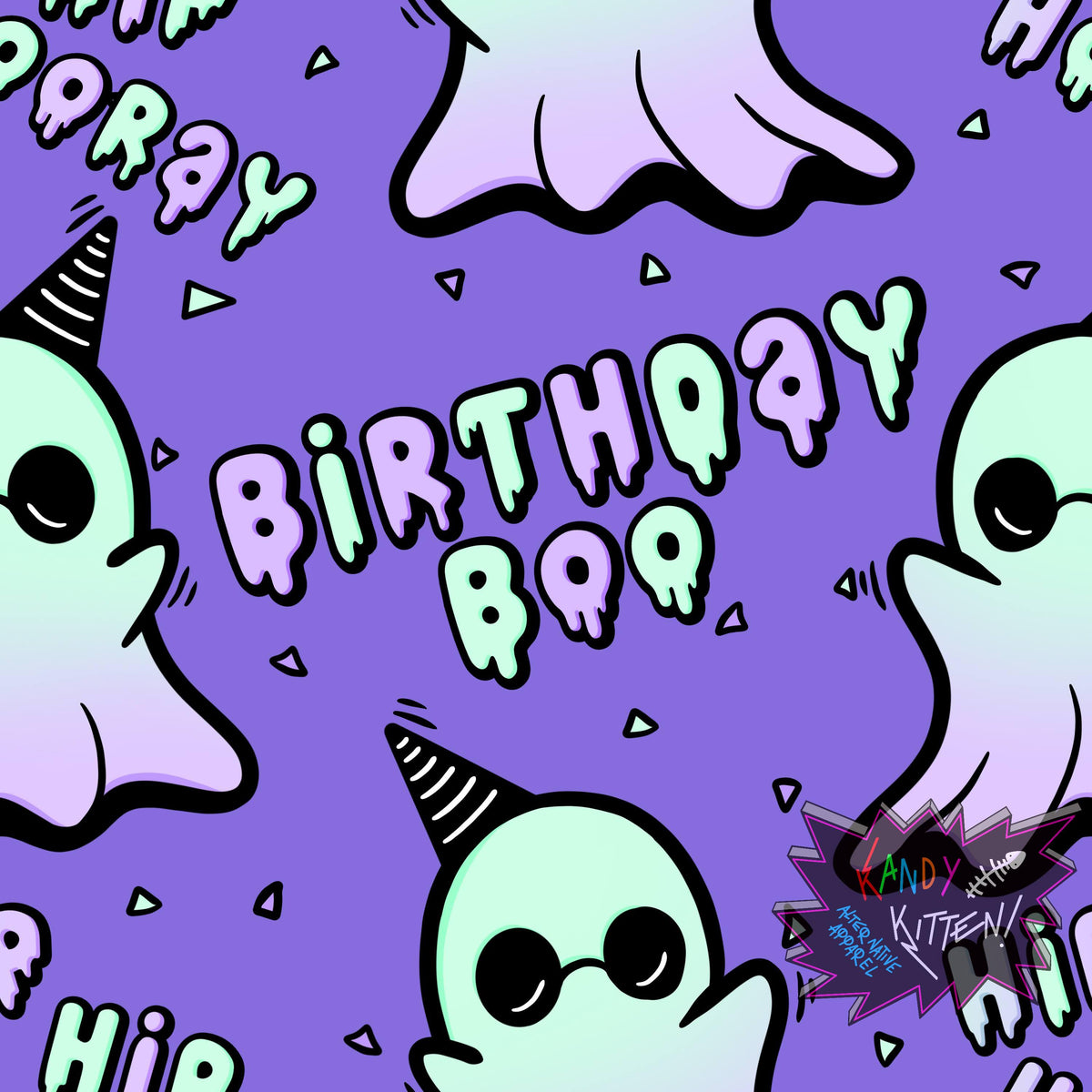 Birthday Boo Purple