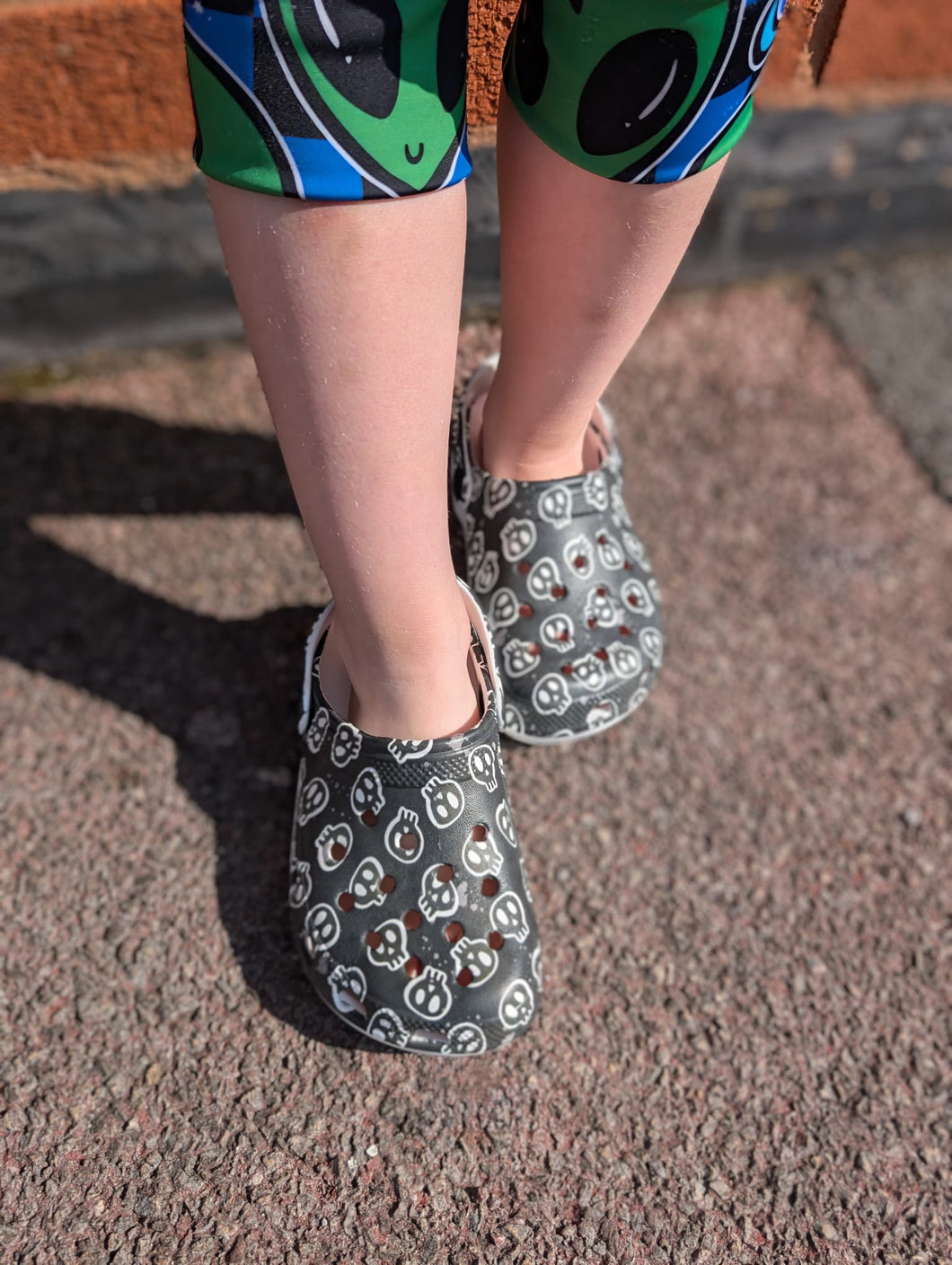 Patterned Clogs