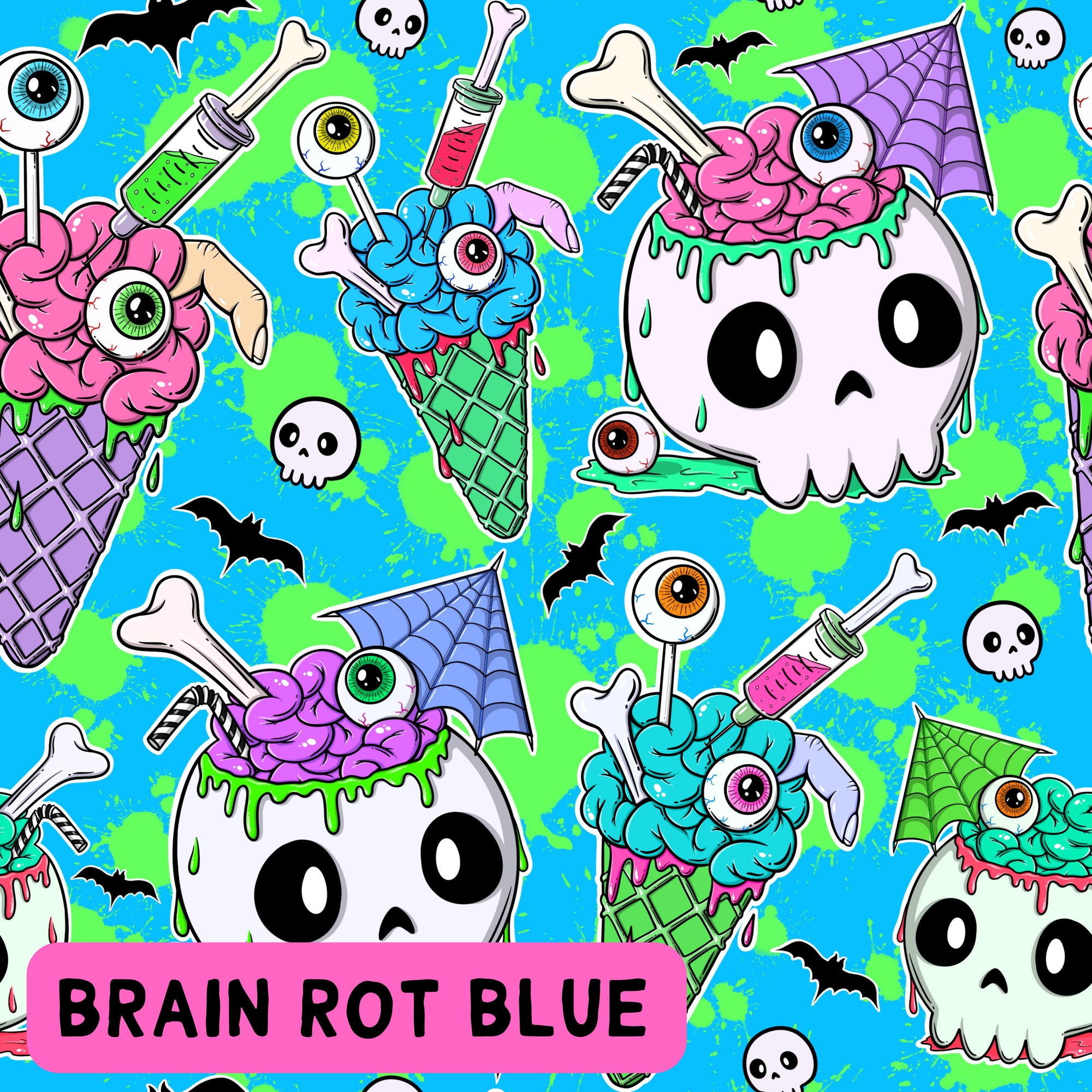 Brain Rot Blue