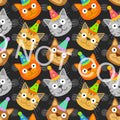 Party Cats Black