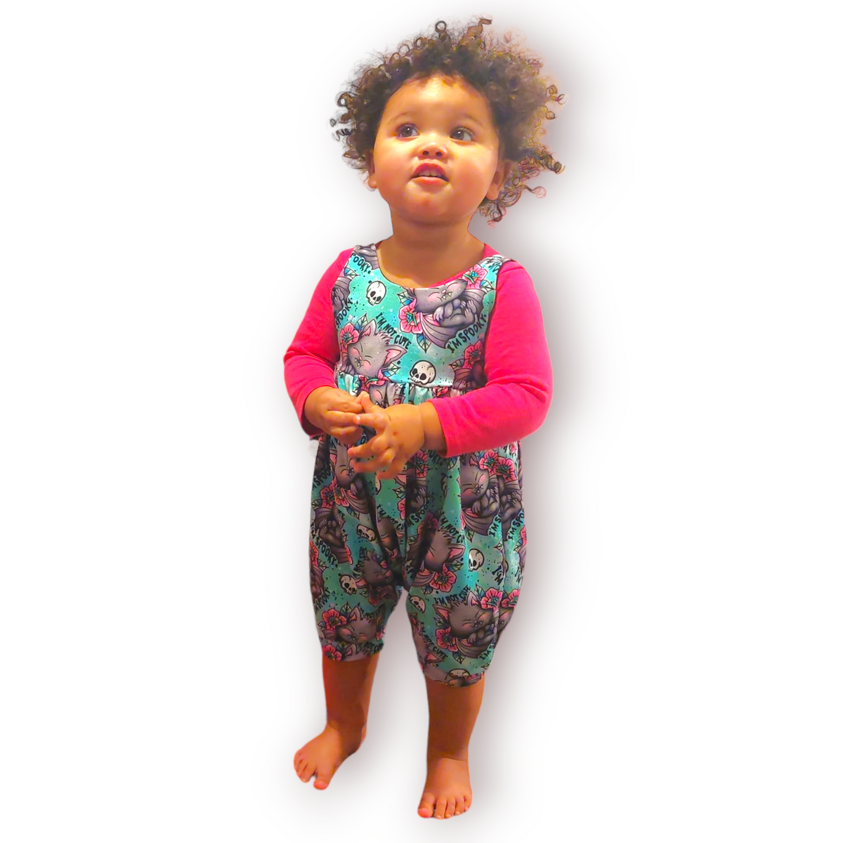 Shorty Bubble Romper (Napa)