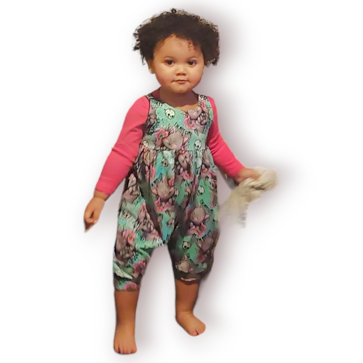 Shorty Bubble Romper (Napa)