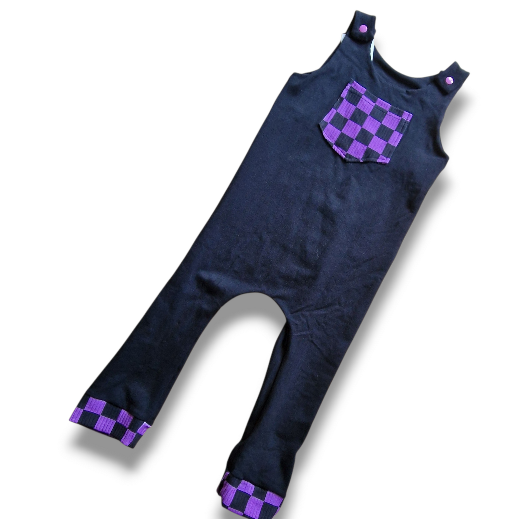 Black with pocket Overitalls