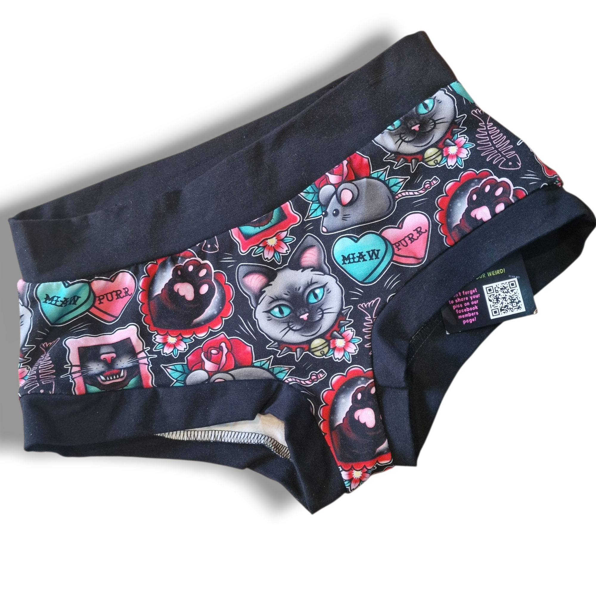 Ladies Undies Cat Tatz