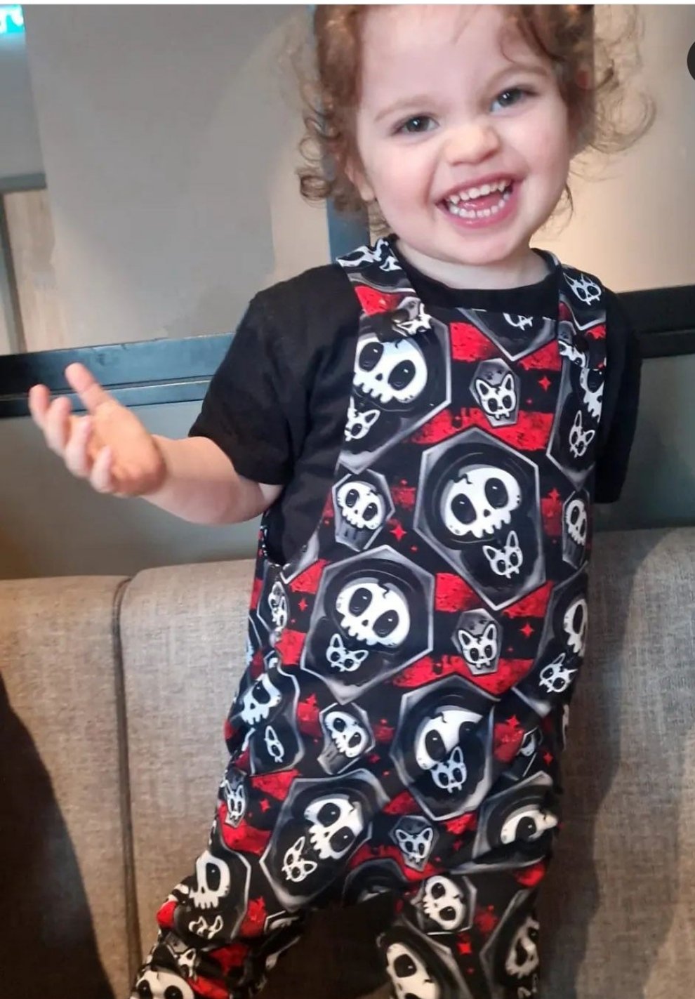 Dungaree Romper - Dungs
