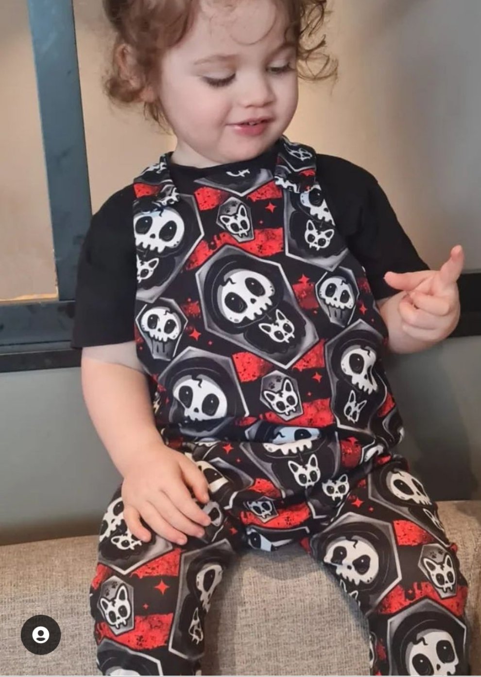 Dungaree Romper - Dungs