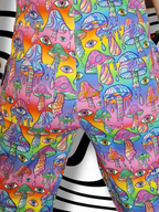 Magic Mushroom Dungarees in stock 'Lola' Alternative Dungarees