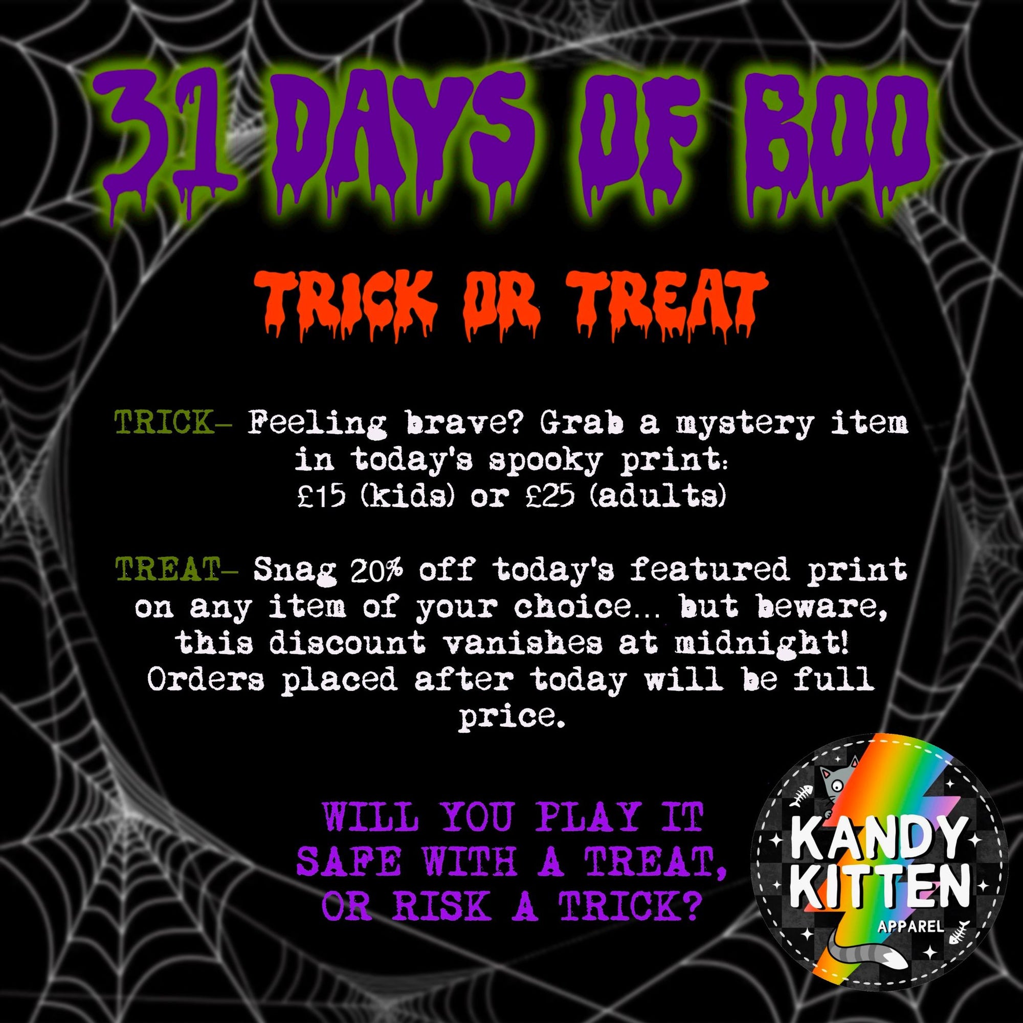 Day 1 of 31 days of Boo! Coffin