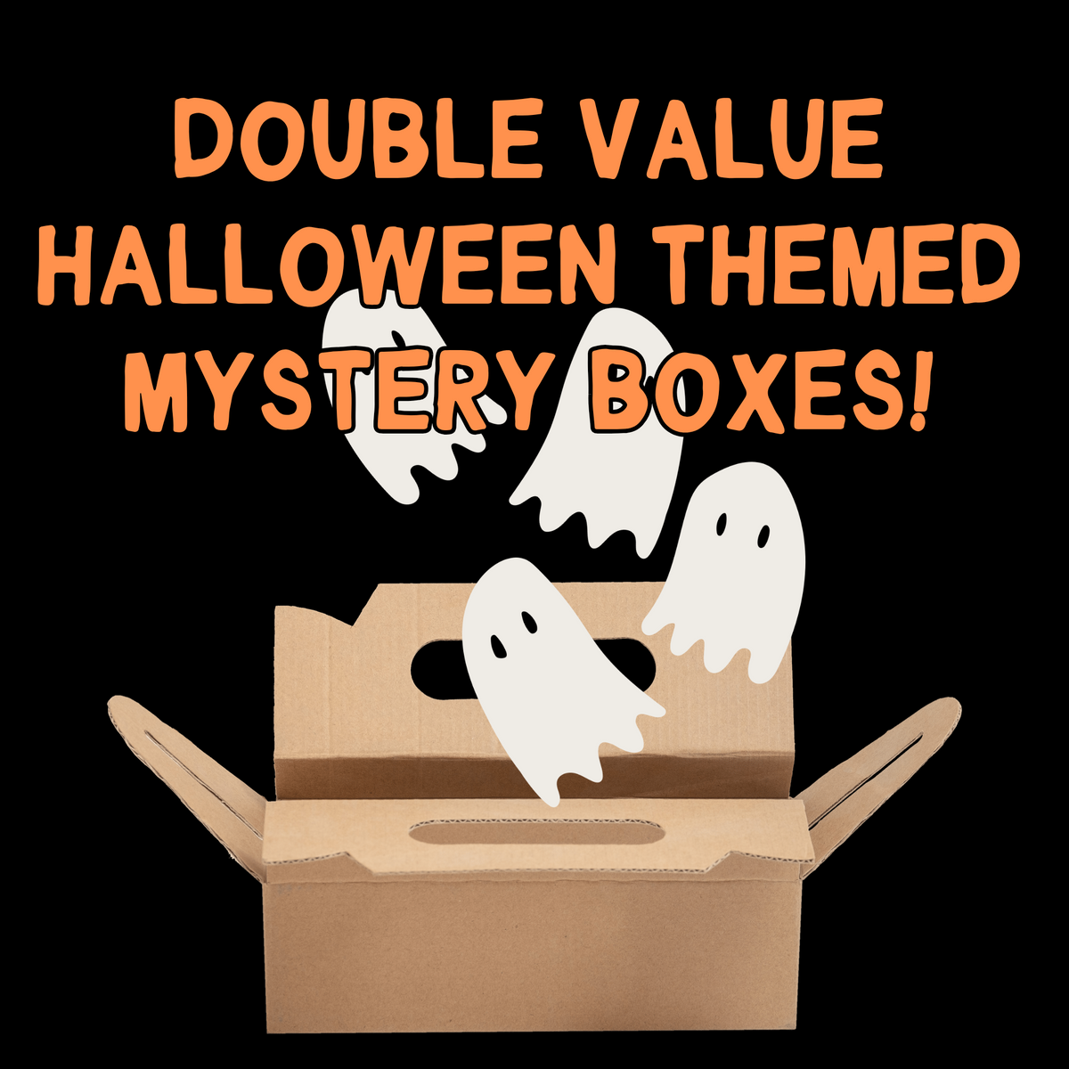 Double value Halloween Themed Mystery Boxes