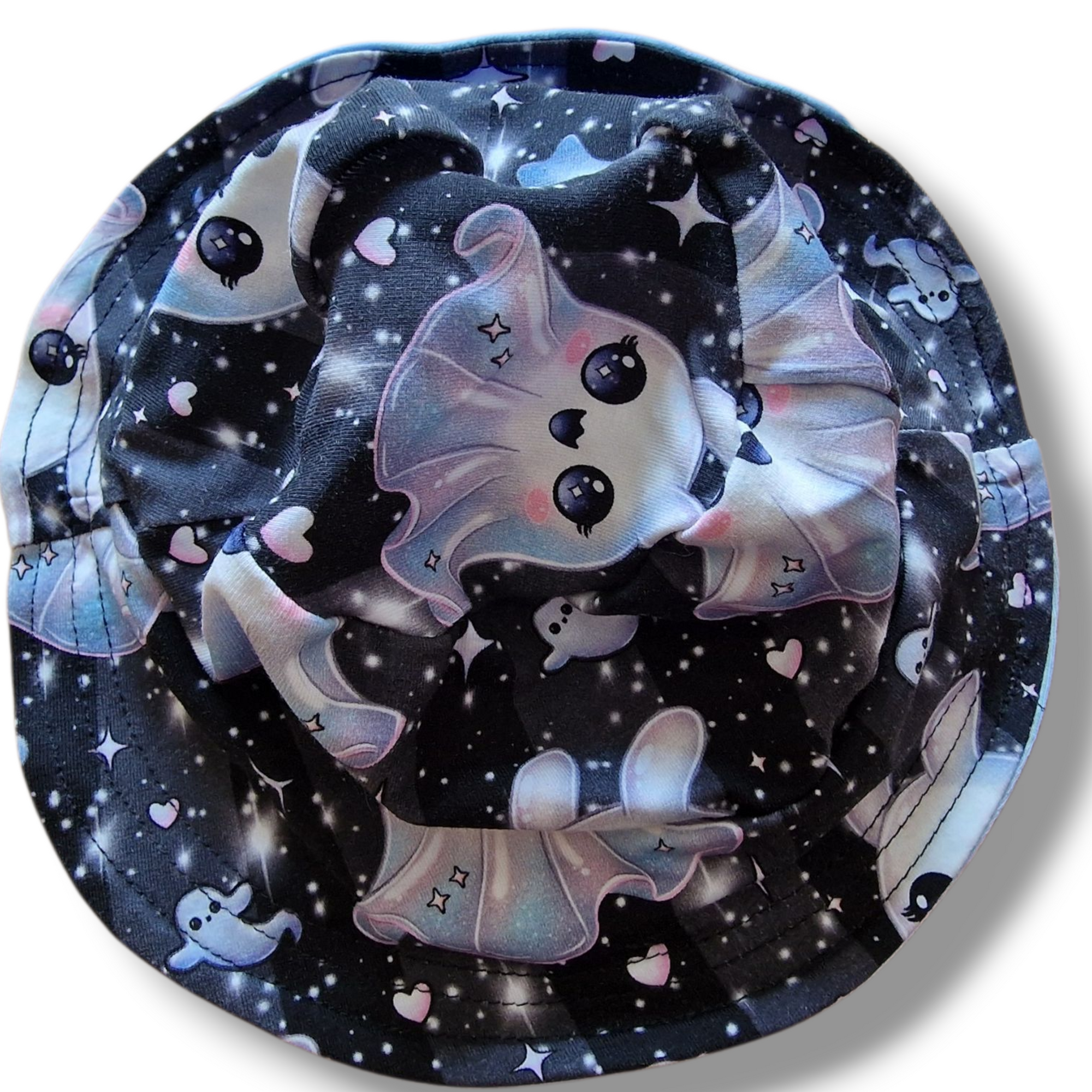 Cute Bunny Ghost Bucket Hat