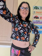 Cropped Ladies Basic Fitted Tee