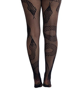 Load image into Gallery viewer, Snake Net Tights
