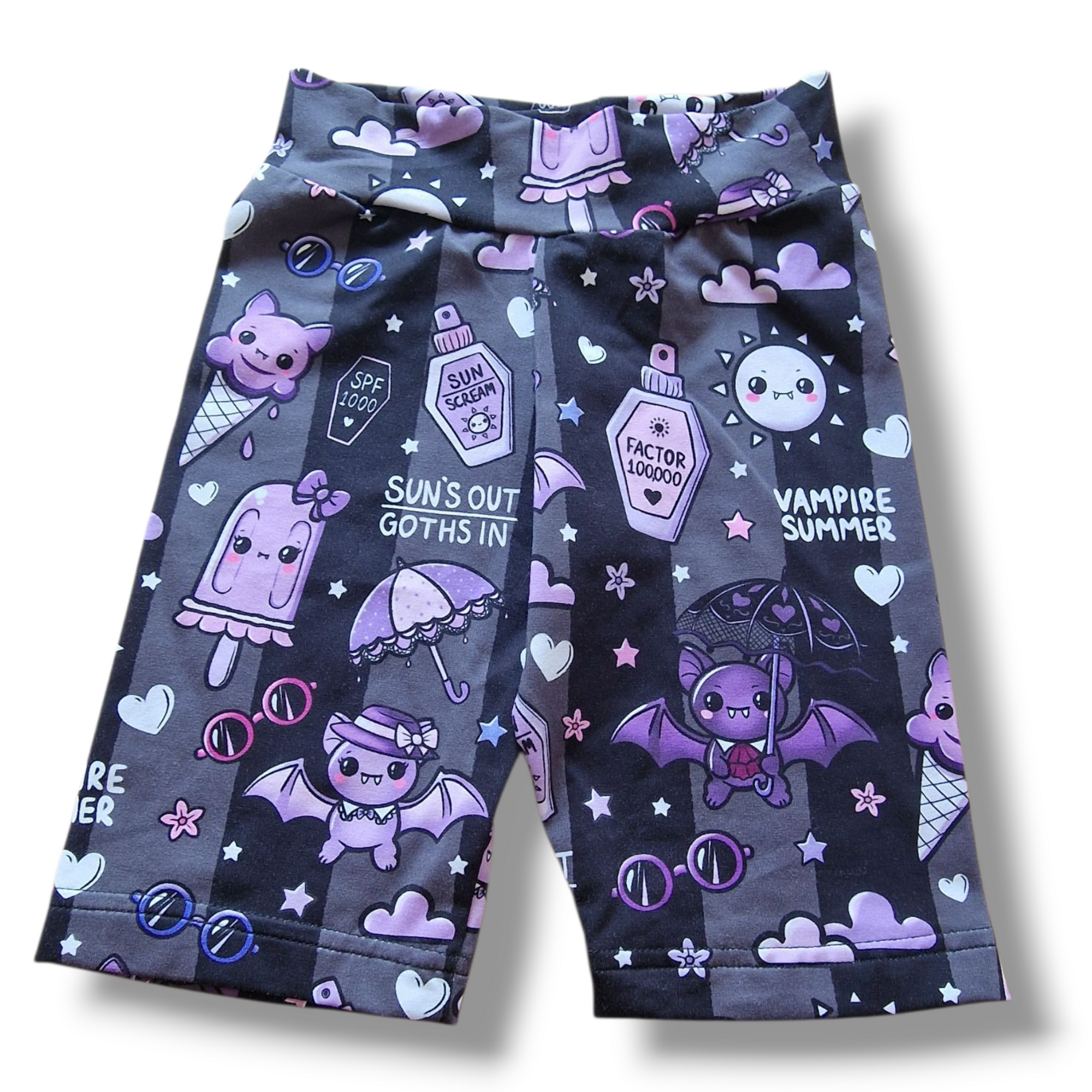 Vamp Summer Dark Cycling Shorts