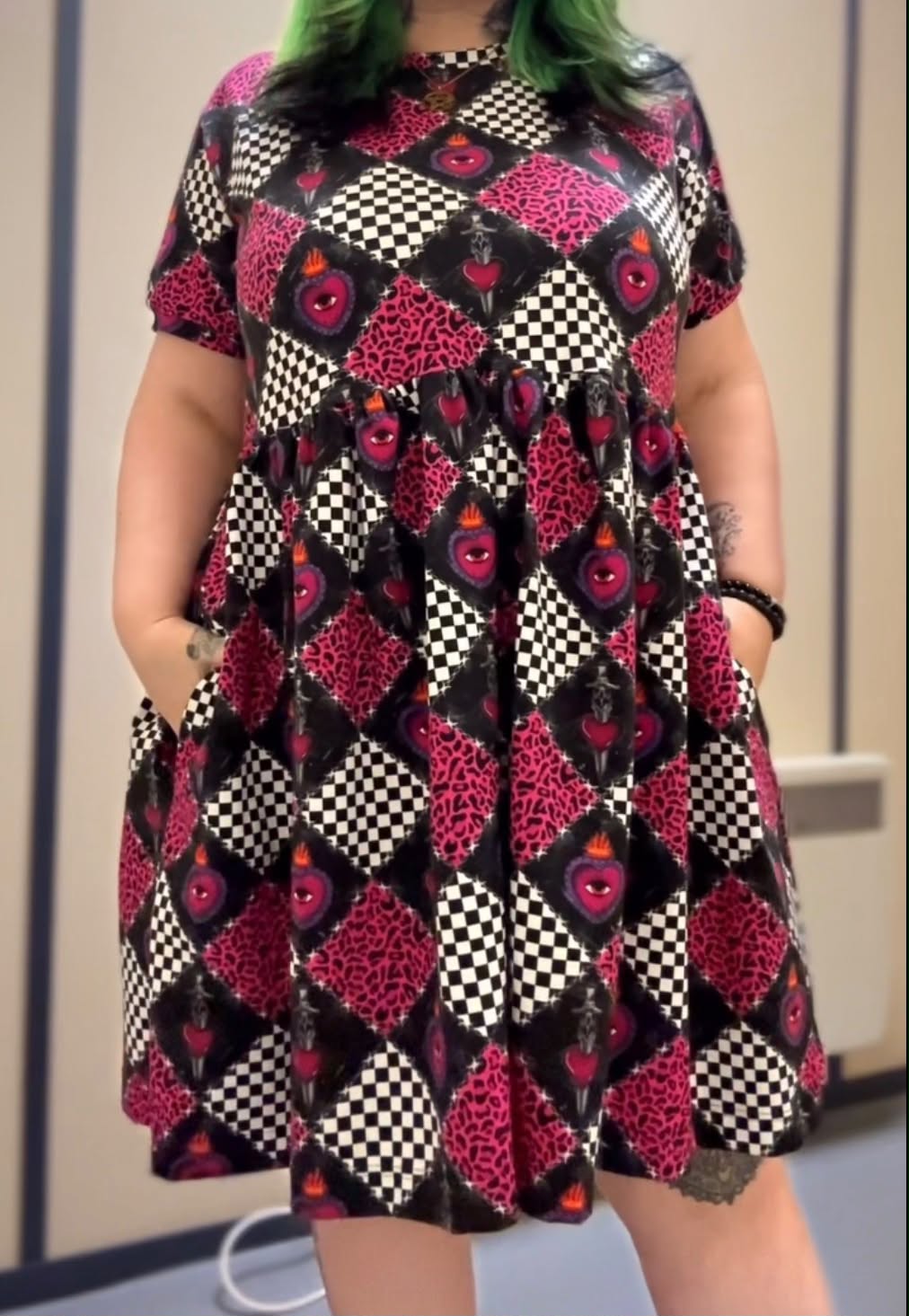 Adult Baby Doll Smock Dress