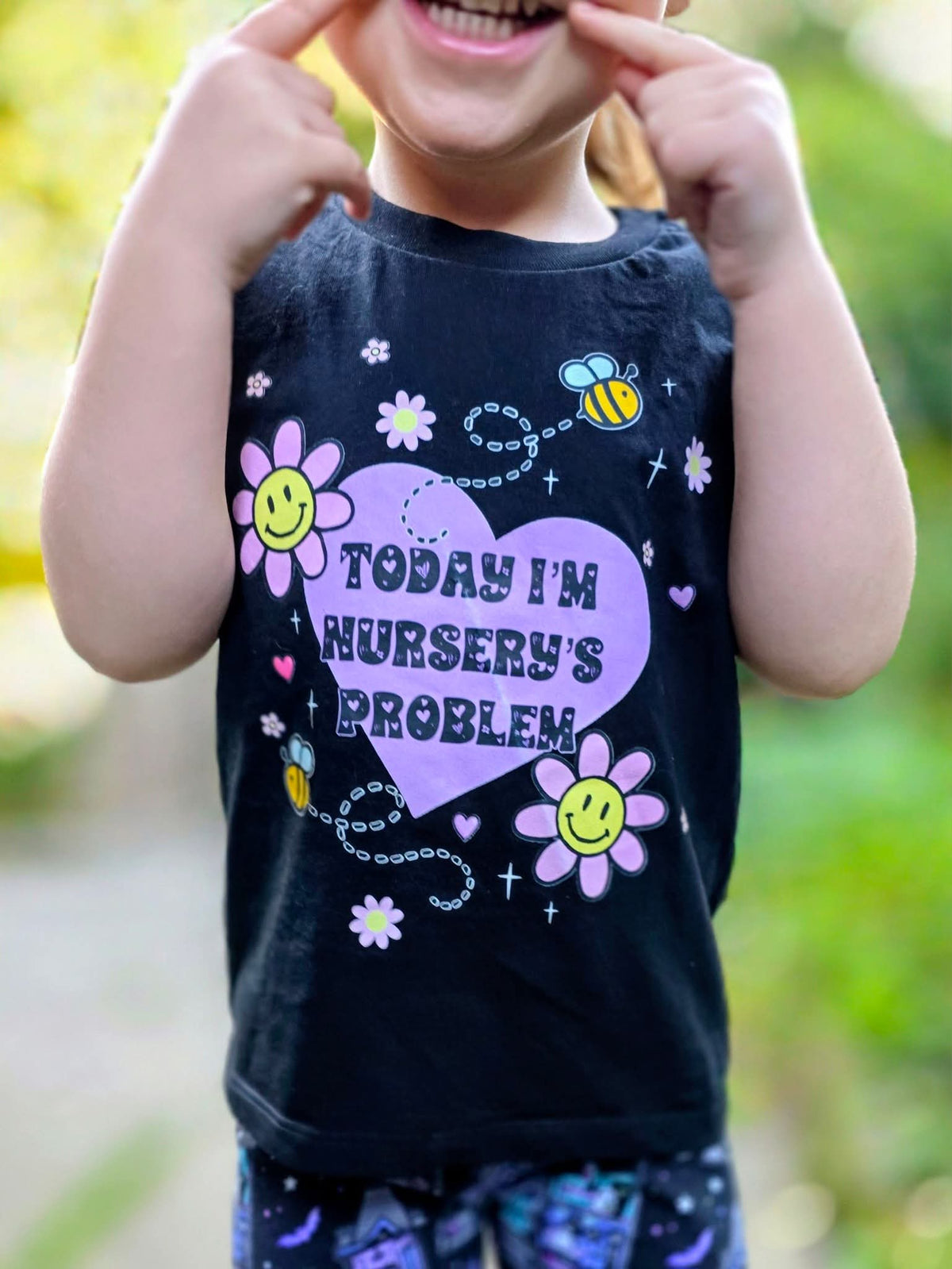 Nursery's Problem Graphic Tee T-shirt & Bottoms Set