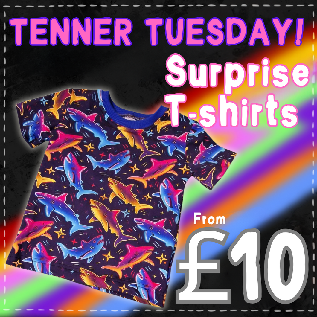 Tenner Tuesday - Surprise T-shirts