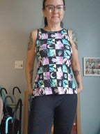 Ladies Tight Fit Vest Top & Crop