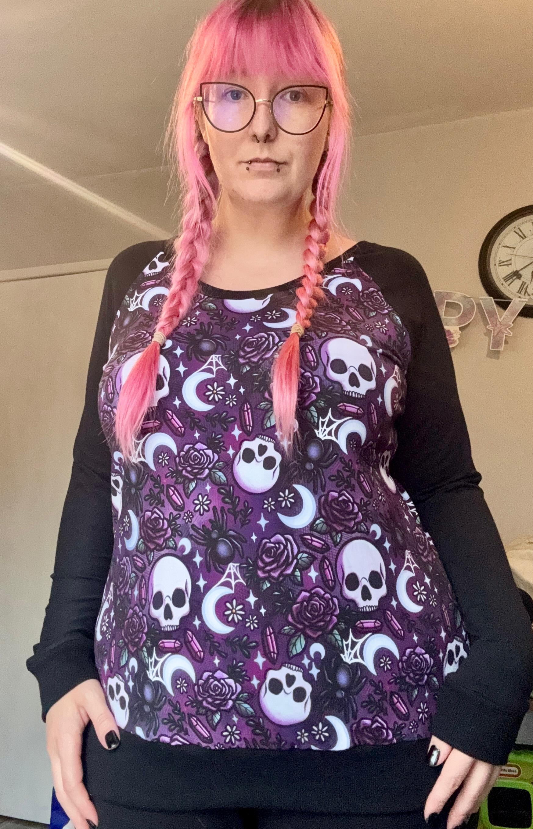 Adult Raglan Sweater Top