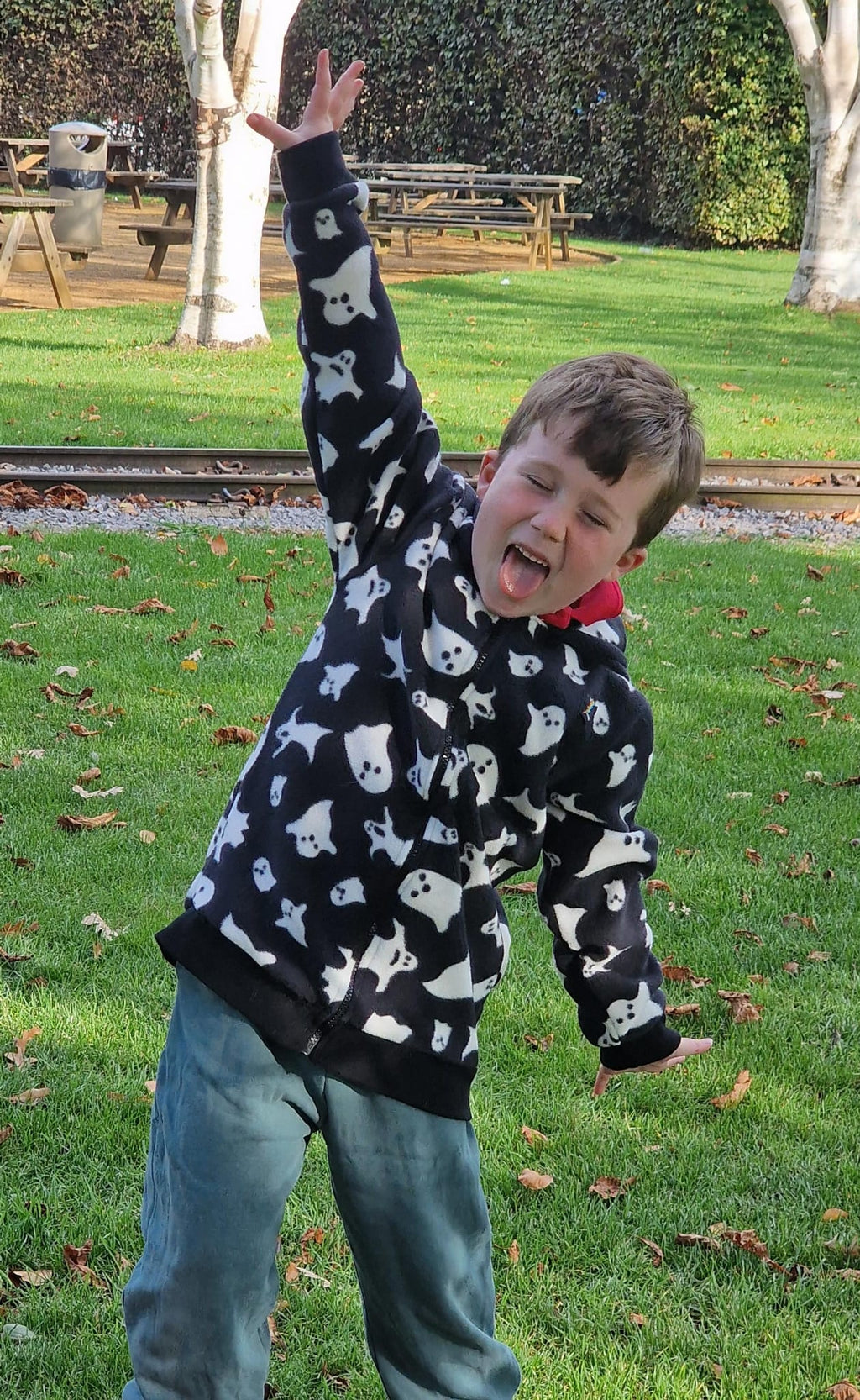 Wacky Wednesday - Ghost Zippy Fleeces