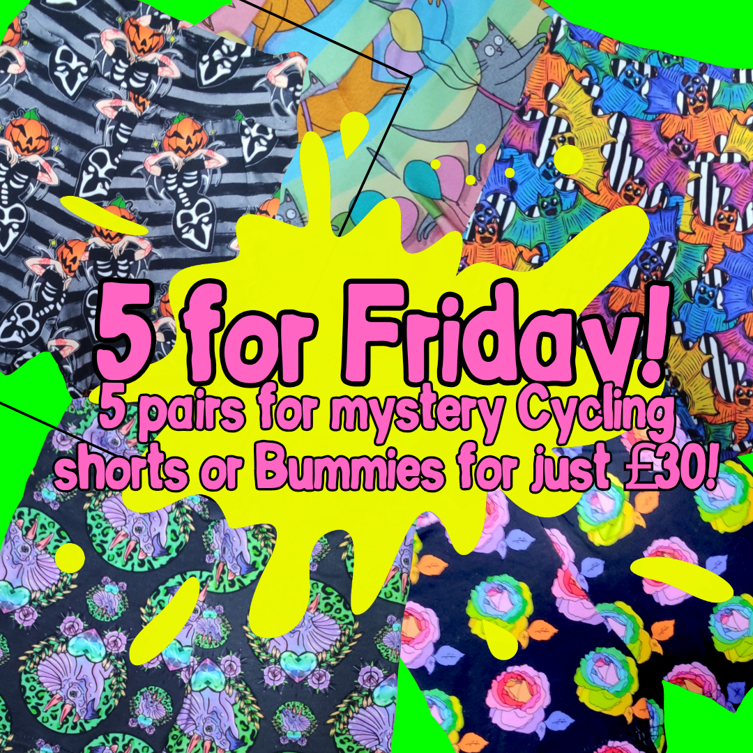 5 for Friday! 5 mystery Cycing shorts or bummies for £30