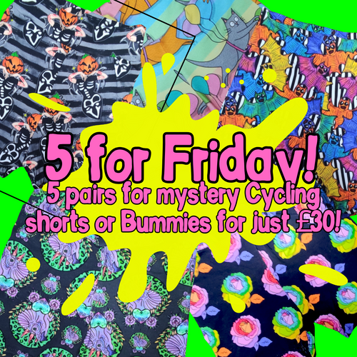 5 for Friday! 5 mystery Cycing shorts or bummies for £30