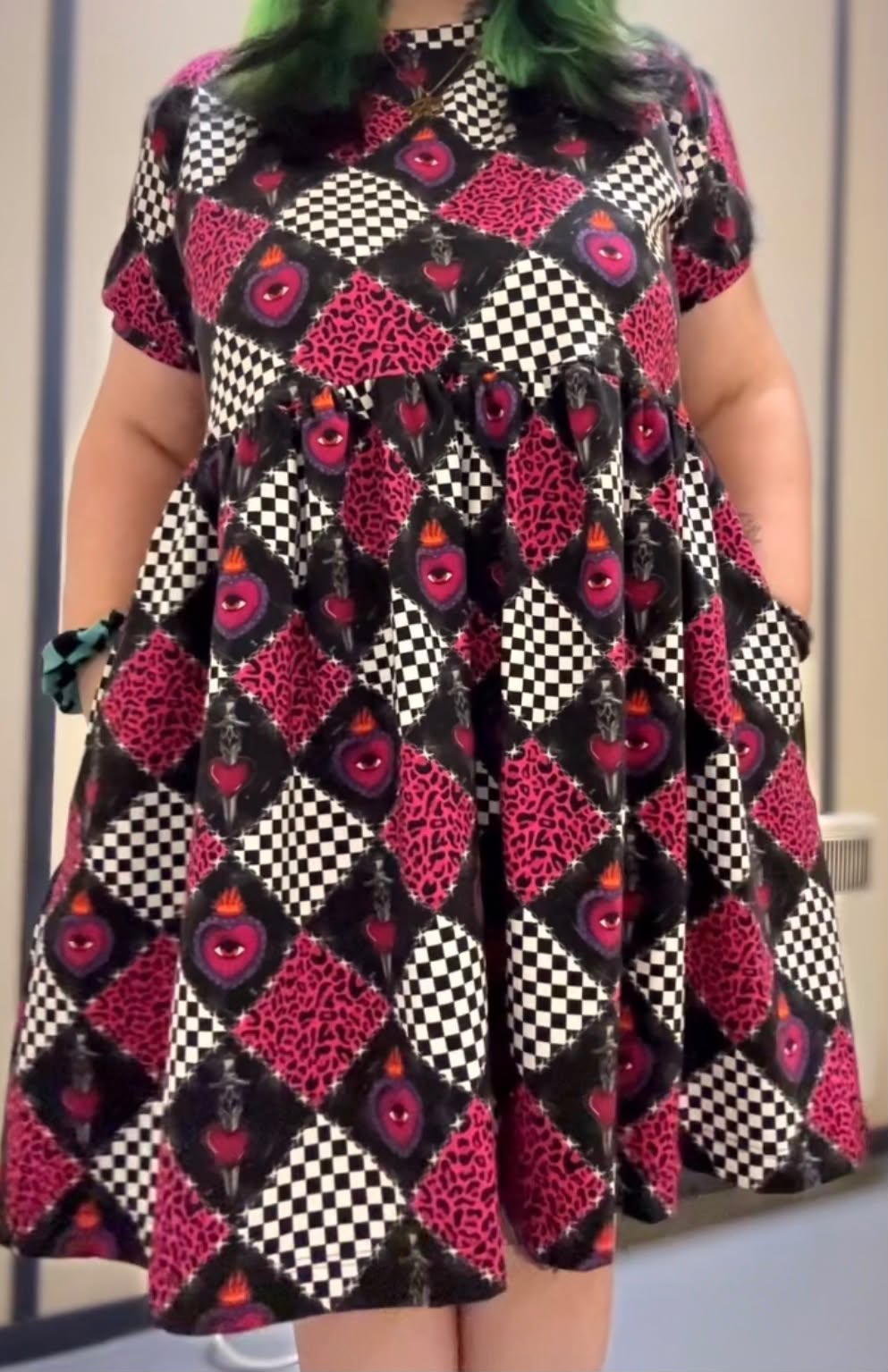 Adult Baby Doll Smock Dress