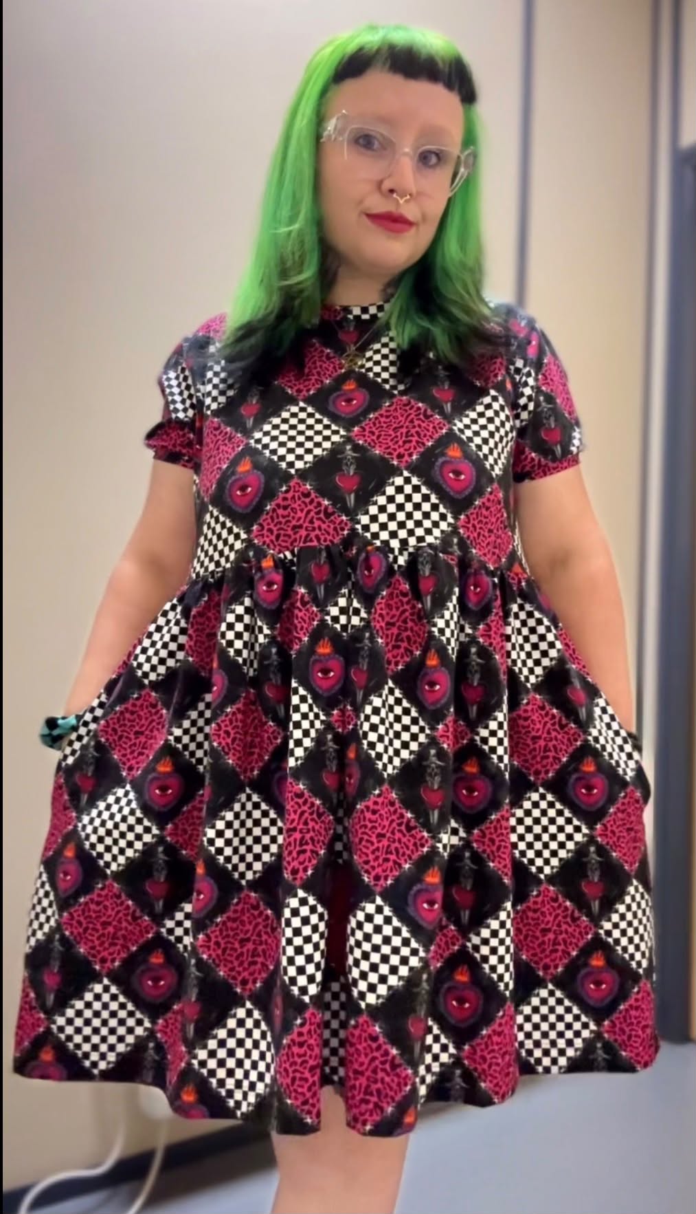 Adult Baby Doll Smock Dress