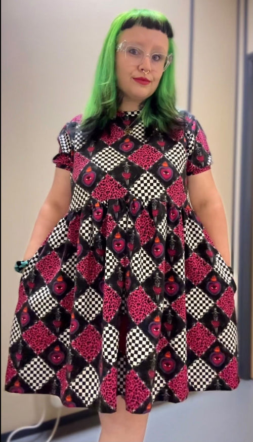 Adult Baby Doll Smock Dress