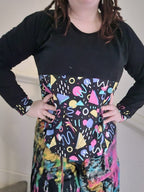 Ladies Halfie Dolman Top