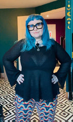 Crochet Bell Sleeve Top