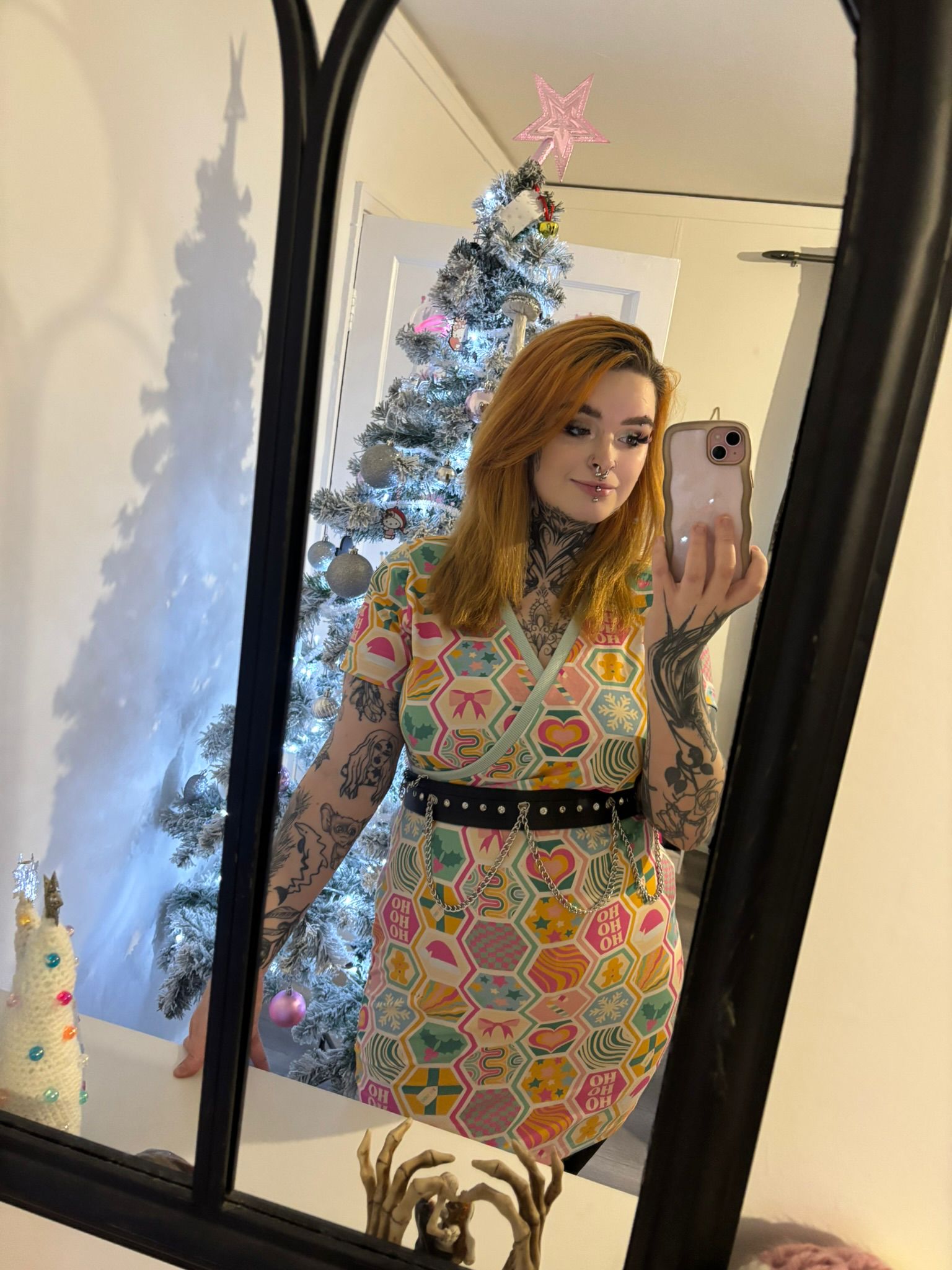 Crossover Bodycon Dress