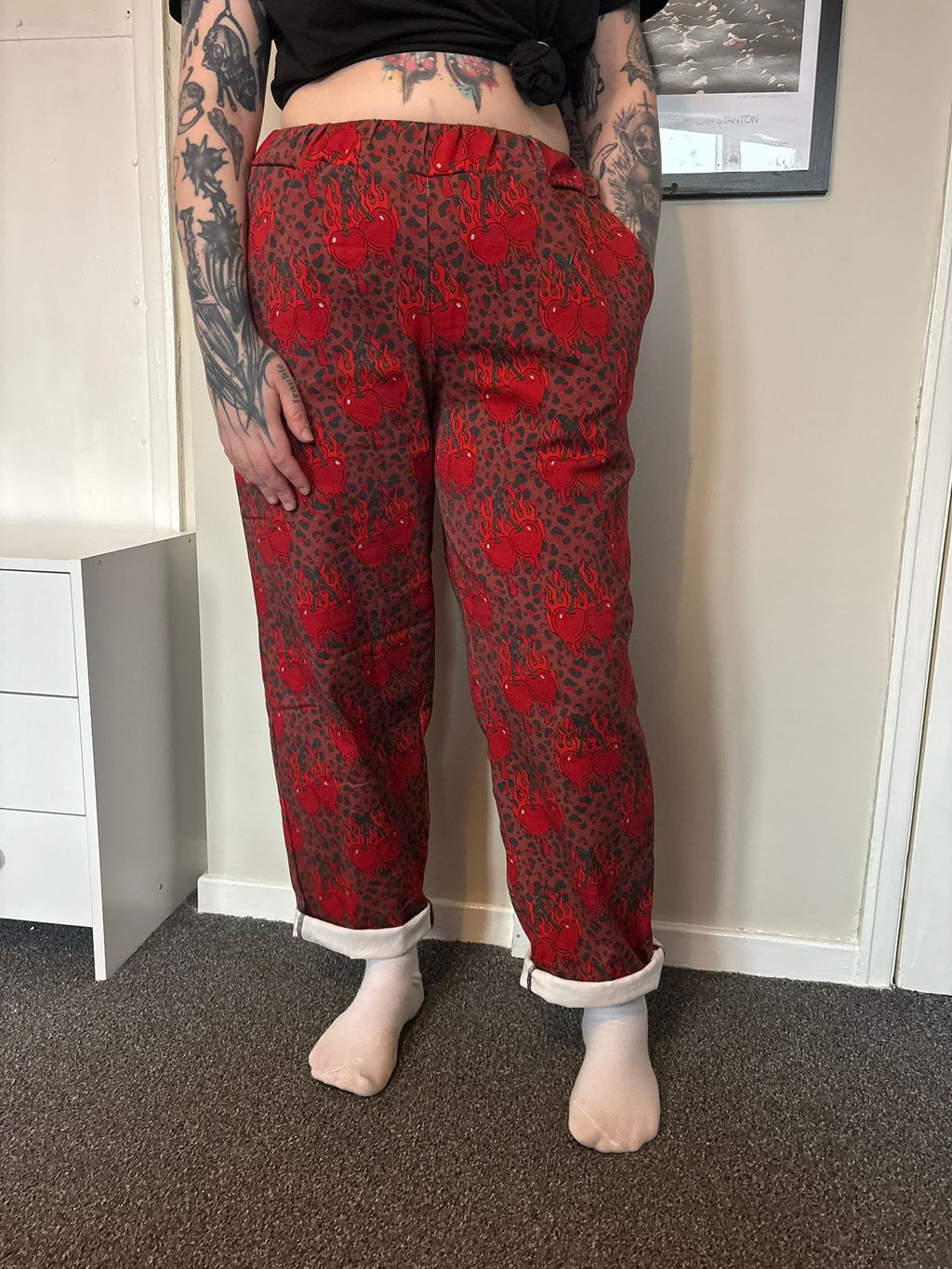 Relaxed fit Denim Comfies - Casual Trousers
