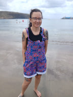 Handmade Adult Shorty Dungarees