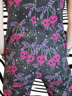 Cherry Skulls in stock 'Lola' Alternative Dungarees