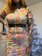 Crossover Bodycon Dress