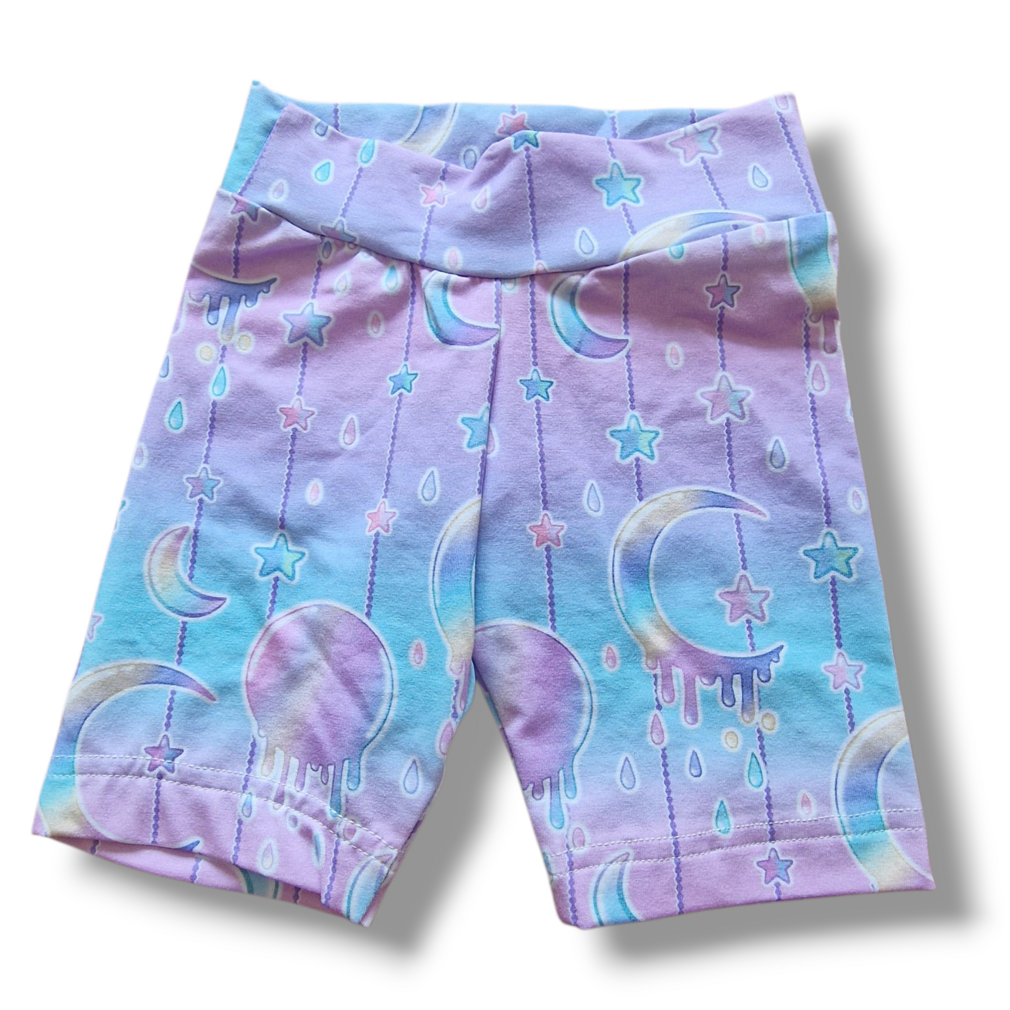 Drippy Moon Cycling Shorts