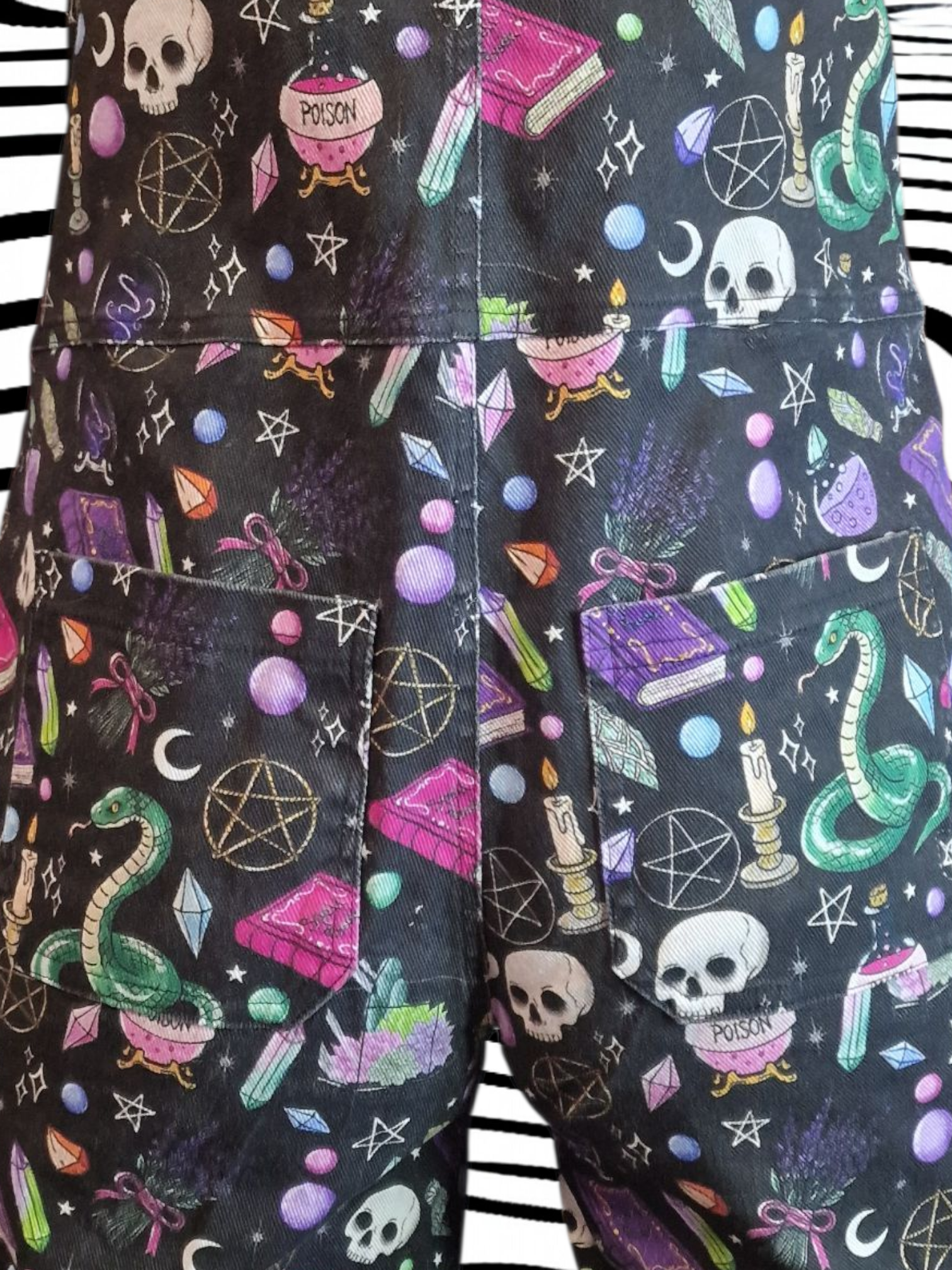 Witchy Bits in stock 'Lola' Alternative Dungarees